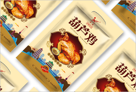 沣京食品葫芦鸡包装设计