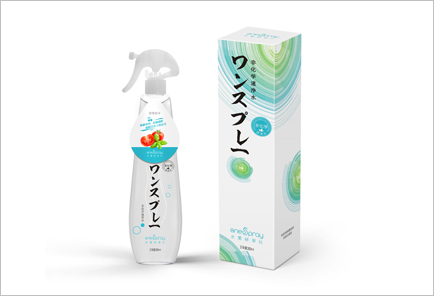 ONE SPRAY水雾研习社非化学洗净水品牌包装设计
